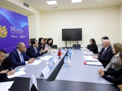 «Հայաստանի հետ համատեղ անելիքներ շատ կան». Հունաստանի ԱԳ փոխնախարարը՝ ՀՀ ԲՏԱ փոխնախարարին