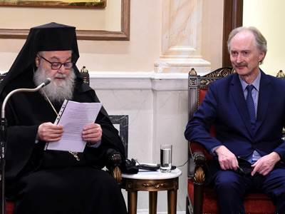 Предстоятель армянской епархии Берио присутствовал на собрании патриархов и христианских общин в Дамаске