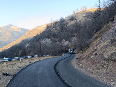 Դսեղ տանող հանրապետական նշանակության ճանապարհի 7.5 կիլոմետրի նորոգման աշխատանքներն ավարտական փուլում են