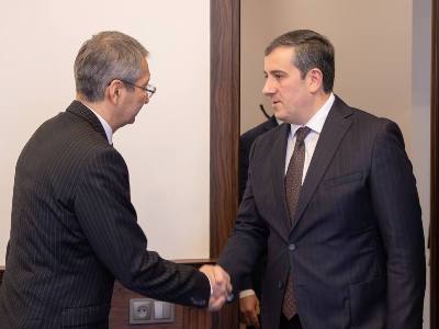 Председатель ВСС РА и посол Казахстана обсудили сотрудничество в правовой сфере