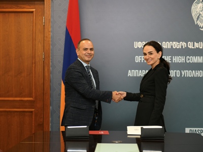 Սփյուռքի գործերի գլխավոր հանձնակատարի գրասենյակն ու «Կերոն» զարգացման հիմնադրամը ստորագրել են հուշագիր