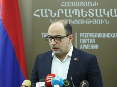 Փաշինյանին անվստահություն հայտնելը սարերի հետեւում չէ. Հայաստանի Հանրապետական կուսակցություն