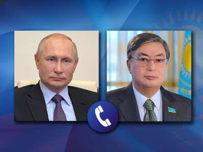 Պուտինը Ղազախստանի նախագահի հետ հեռախոսով քննարկել է ադրբեջանական ինքնաթիռի կործանման հարցը