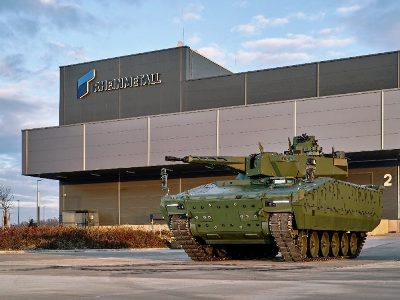 FAZ: Rheinmetall поставил Киеву первую новейшую БМП Lynx