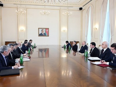 Алиев принял секретаря Высшего совета национальной безопасности Ирана
