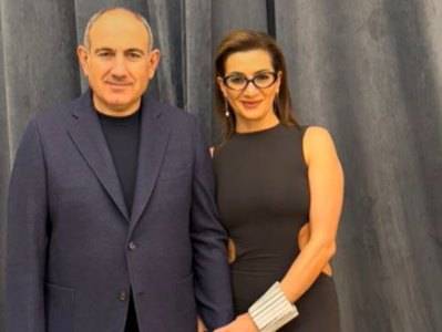 Новая фотосессия Анны Акопян и Никола Пашиняна
