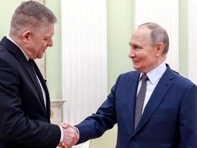 Роберт Фицо заявил, что благодаря встрече с Путиным сумел обеспечить Словакии поставки газа