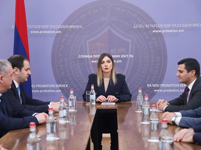 Министр юстиции Армении представила нового руководителя Службы пробации