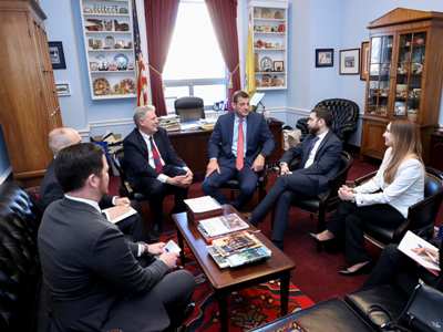 Armenia Deputy FM Vahan Kostanyan meets with US Congressmen Frank Pallone, David Valadao