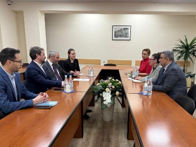 Երևանի մետրոպոլիտենի տնօրենի ժ/պ Բաբկեն Սեդրակյանը հանդիպել է «Շկոդա»-ի ներկայացուցչի հետ
