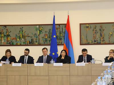 Հանդիպում Հայաստանում հավատարմագրված ԵՄ անդամ երկրների դիվանագիտական ներկայացուցչությունների ղեկավարների հետ