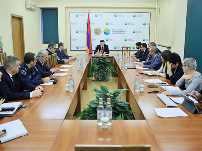 Տեղի է ունեցել Ծակքար և Կարճաղբյուր գետերի մաքրման գործընթացը համակարգող աշխատանքային խմբի հանդիպումը