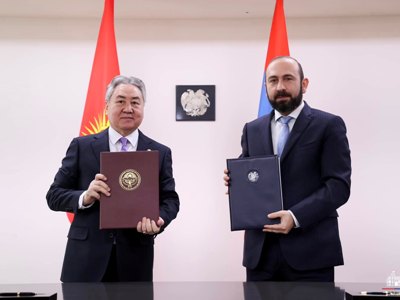 2025-2026 cooperation program between Armenia, Kyrgyzstan MFAs signed (PHOTOS)