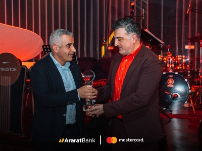 AraratBank Wins Mastercard's Excellence in SME Banking Services Award