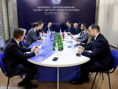 ՆԳ փոխնախարարը ԵՄ պատվիրակության հետ քննարկել է ԵՄ հետ վիզաների ազատականացման ծրագրային պլանավորման հարցեր