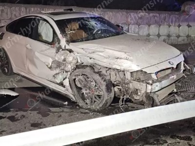 Խոշոր ավտովթար «Արծվի թևեր»-ի հարևանությամբ. բախվել են BMW-ն, Mercedes-ն ու Nissan-ը. կան վիրավորներ