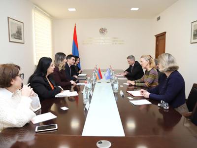Գալյանն ու ՀՀ-ում ՄԱԿ-ի մշտական համակարգողը պայմանավորվել են սպասվող համատեղ ծրագրերի իրականացման եղանակների շուրջ