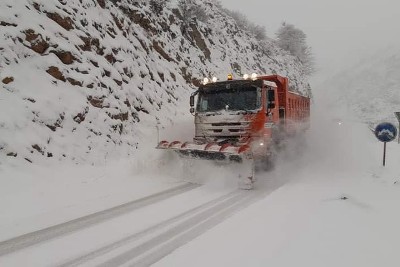 Հոռոմ-Արթիկ-Ալագյազ ավտոճանապարհին բուք է