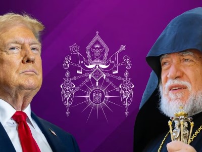 Aram I calls on President Trump to press for Azerbaijan’s release of Armenian hostages