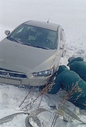 Обстановка на дорогах Армении: снег и гололед