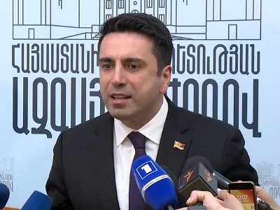National Assembly speaker: Armenia PM's participation in events being held in US is important