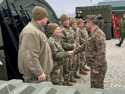 Armenia Military Police unit participates for first time in military exercise held at US military base in Germany