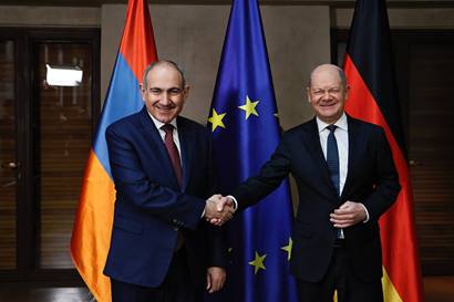 Prime Minister Pashinyan met with Federal Chancellor Olaf Scholz