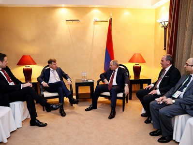 Փաշինյանը հանդիպում է ունեցել Բունդեսթագի Գերմանիա-Հարավային Կովկաս բարեկամական խմբի նախագահի հետ
