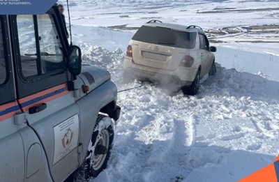 Փրկարարներն արգելափակումից դուրս են բերել 14 ավտոմեքենա. օգնություն են ցուցաբերել 32 մարդու