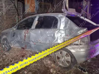 Արարատի մարզում 19-ամյա վարորդը «Opel»-ով բախվել է շինության պատին. վարորդը մահացել է. shamshyan.com