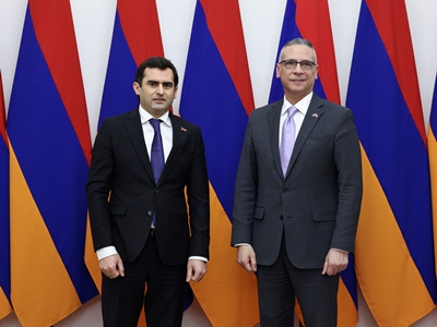 Հակոբ Արշակյանը ընդունել է Դոմինիկանայի Հանրապետության արտակարգ եւ լիազոր դեսպանին