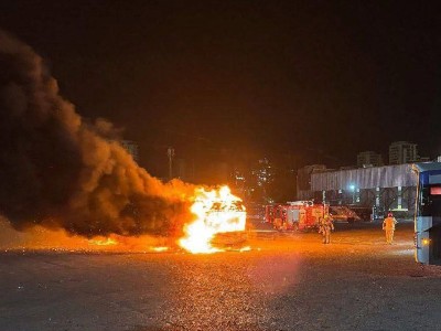 В одном из городов Израиля взорвались сразу три автобуса