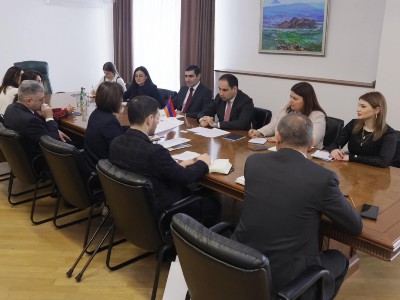 Խուդաթյանը ՄԱԶԾ մշտական ներկայացուցչի հետ քննարկել է համատեղ իրականացվող ծրագրերի ընթացքը