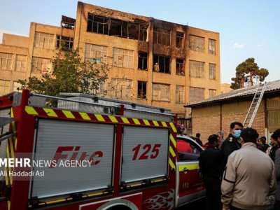 Пожар в Тегеране: погибли и получили ранения 7 человек