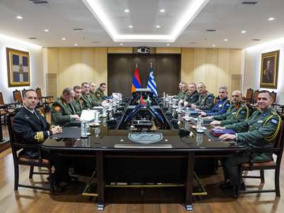 Начальники ГШ ВС Армении и Греции обсудили вопросы региональной безопасности