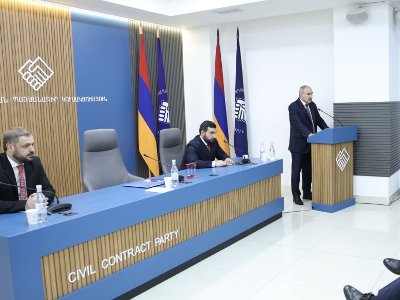 На заседании инициативной группы партии «Гражданский договор» обсудили проект идеологии реальной Армении