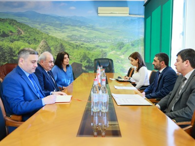 Սիմիդյանը Վրաստանի դեսպանին ներկայացրել է ՇՄ նախարարության Էկոպարեկային ծառայության գործարկման և համալրման ընթացքը