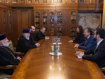 Католикос всех армян и посол Италии обсудили вопрос расширения армяно-итальянского сотрудничества