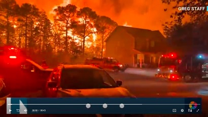 State of emergency declared as wildfires rage in South Carolina