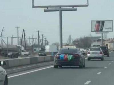 Armenia interior ministry: Car with Azerbaijan flag, its driver brought to police precinct