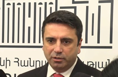 Armenia legislature head: There may be very interesting developments in coming days
