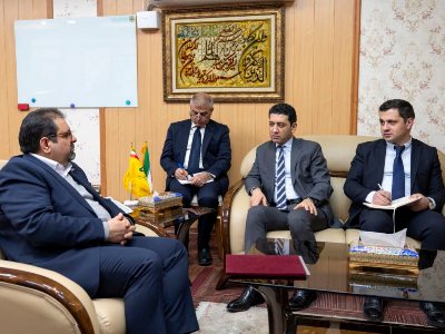 Armenian ambassador meets with Iran deputy oil minister