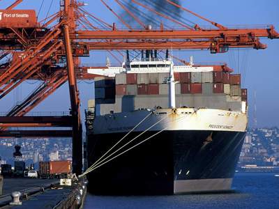 US goods trade deficit widens sharply to record high