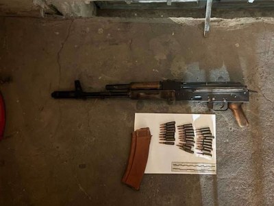 ՔՈԳՎ ծառայողները հայտնաբերեցին «ԱԿ-74» տիպի ինքնաձիգ