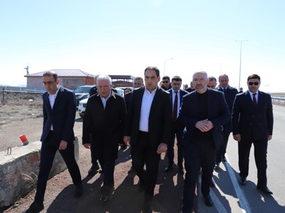 Դավիթ Խուդաթյանն այցելել է Շիրակի մարզ. Լանջիկ-Գյումրի հատվածը առաջիկա օրերին կսկսի գործել