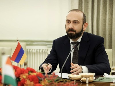 Armenian Foreign Minister in India gave an interview to a local media outlet