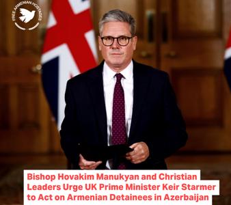 Christian leaders call on UK government to take measures for release of Armenian captives in Azerbaijan