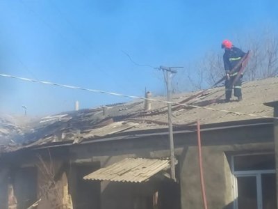 Այրվել են տանիքի փայտե կառուցատարրերը