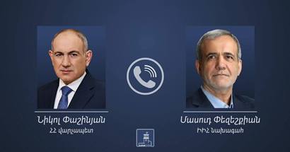 Nikol Pashinyan informed the President of Iran about reaching an agreement with Azerbaijan