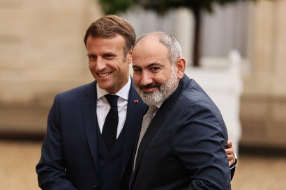 Փաշինյանը Մակրոնի հետ քննարկել է խաղաղության պայմանագրի նախագծի տեքստի համաձայնեցումը և դրա բանակցությունների ավարտը